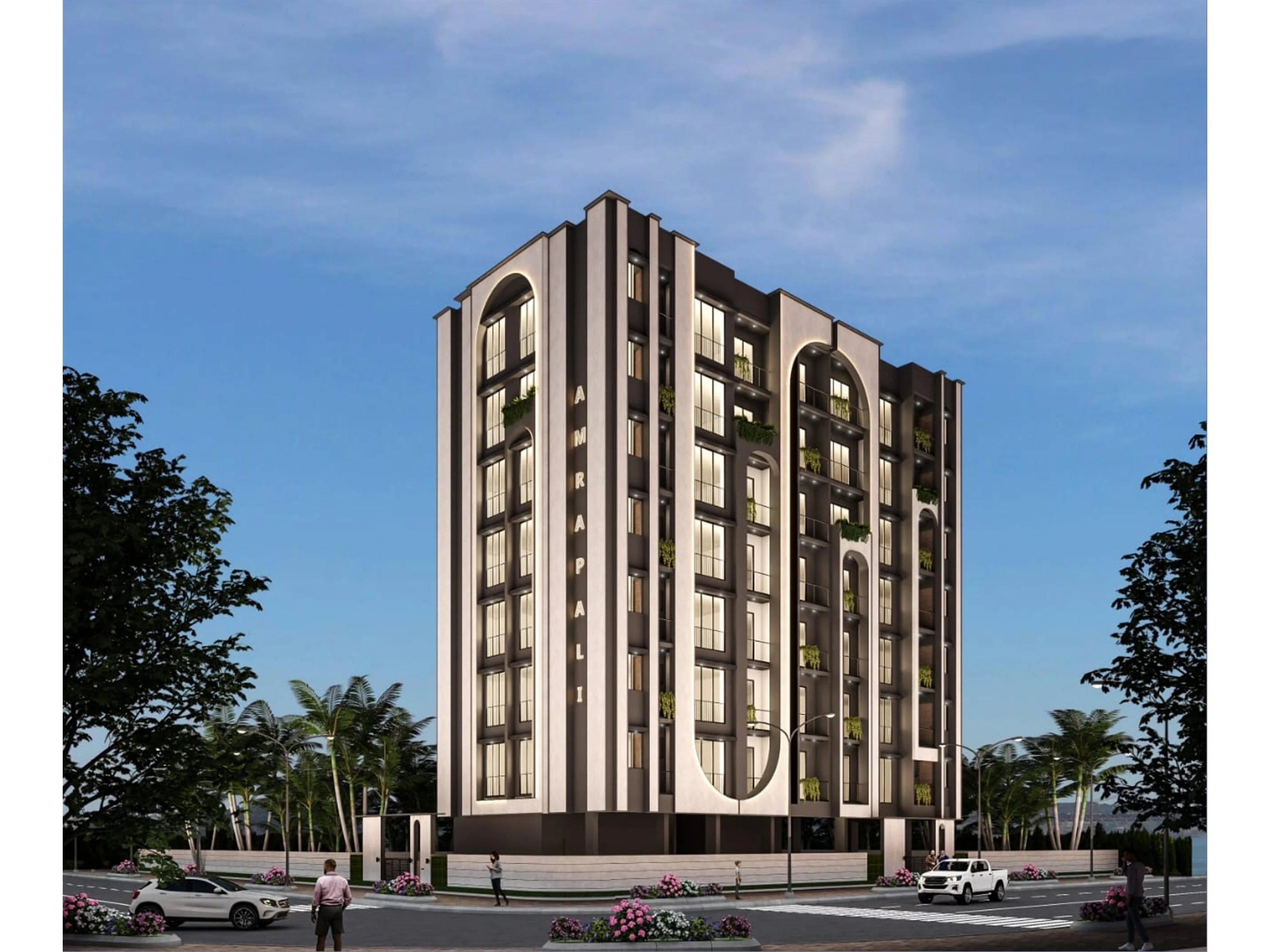 Amrapali Kharghar facade